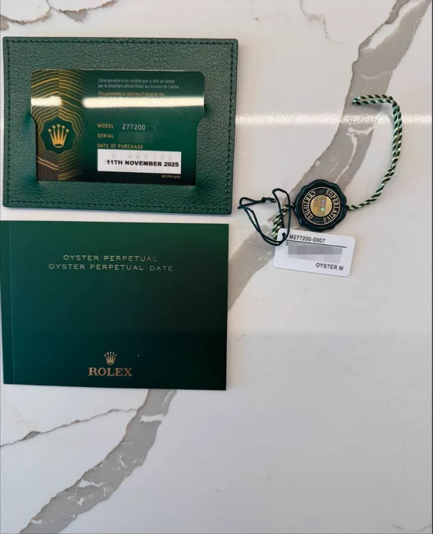 Rolex Oyster Perpetual 31mm "Tiffany" Turquoise Blue Dial Smooth Domed Bezel Oyster Bracelet 277200 | 2025 New Full Set — The Most Coveted OP Dial - Image 9
