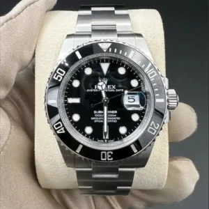 Rolex Submariner Date 41mm Black Dial Black Cerachrom Bezel Oyster Bracelet 126610LN | 2026 New — Stickers Retained Full Set