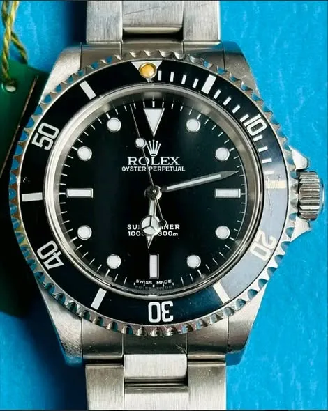 Rolex Submariner No-Date 40mm Black Dial Oyster Bracelet 14060M | 2003 "Last of the Best"