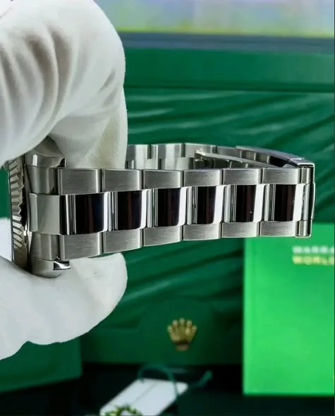 Rolex Sky-Dweller 42mm Black Dial 18k White Gold Ring Command Fluted Bezel Oyster Bracelet 326934 | 2019 Full Set — Discontinued Reference - Image 2