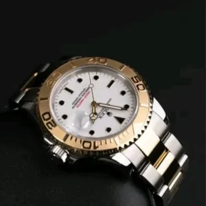 Rolex Yacht-Master 40mm White Dial Two-Tone Yellow Gold & Steel Oyster Bracelet 16623 | 2005 Full Set