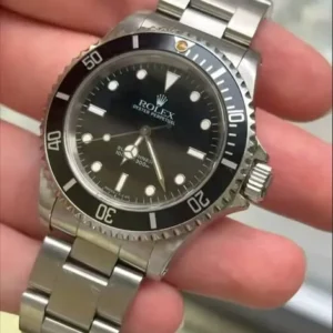 Rolex Submariner No-Date 40mm Black Tritium Dial Oyster Bracelet 14060 "U Serial" | 1997 Full Set