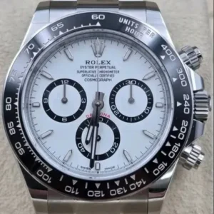 Rolex Cosmograph Daytona 40mm White "Panda" Dial Black Cerachrom Oyster Bracelet 126500LN | 2024 Full Set