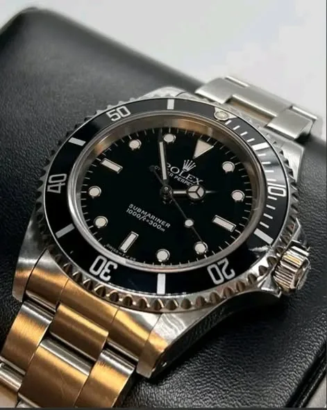 Rolex Submariner No-Date 40mm Black Tritium Dial Oyster Bracelet 14060 | Vintage 1995 With Papers - Image 3