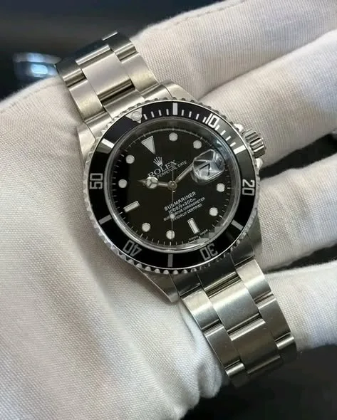 Rolex Submariner Date 40mm Black Dial Black Aluminum Bezel "Double-Serial" Oyster Bracelet 16610 | 2008 M-Serial Full Set — Final Generation Before Ceramic