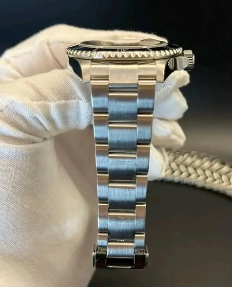 Rolex Submariner Date 40mm Black Dial Black Aluminum Bezel "Double-Serial" Oyster Bracelet 16610 | 2008 M-Serial Full Set — Final Generation Before Ceramic - Image 3