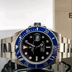Rolex Submariner Date 41mm "Cookie Monster" Black Dial Blue Cerachrom Bezel Solid White Gold Oyster Bracelet 126619LB | 2023 Full Set