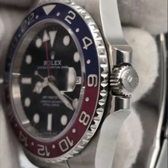 Rolex GMT-Master II "Pepsi" 40mm Black Dial Red & Blue Cerachrom Bezel Oyster Bracelet 126710BLRO | 2023 Full Set - Image 4