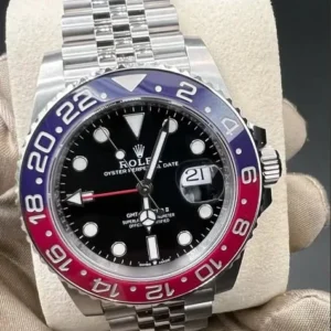 Rolex GMT-Master II "Pepsi" 40mm Black Dial Red & Blue Cerachrom Bezel Jubilee Bracelet 126710BLRO | 2025 Never Worn — The Last Pepsi You Can Buy