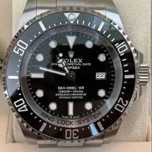 Rolex Sea-Dweller Deepsea 44mm Black Dial Black Cerachrom Bezel Oyster Bracelet 126660 | 2021 Full Set — "The Balanced Beast"