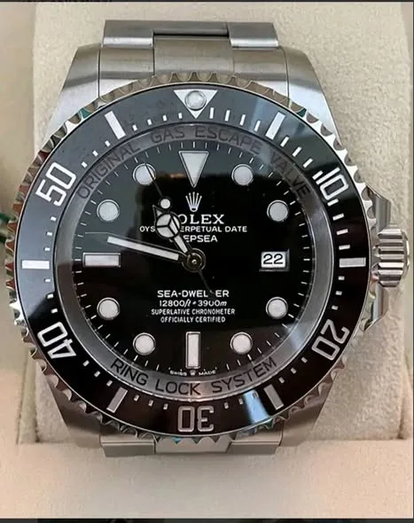 Rolex Sea-Dweller Deepsea 44mm Black Dial Black Cerachrom Bezel Oyster Bracelet 126660 | 2021 Full Set — "The Balanced Beast"