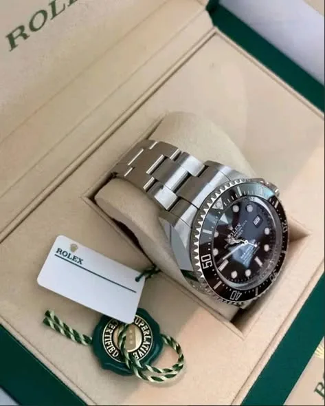 Rolex Sea-Dweller Deepsea 44mm Black Dial Black Cerachrom Bezel Oyster Bracelet 126660 | 2021 Full Set — "The Balanced Beast" - Image 2
